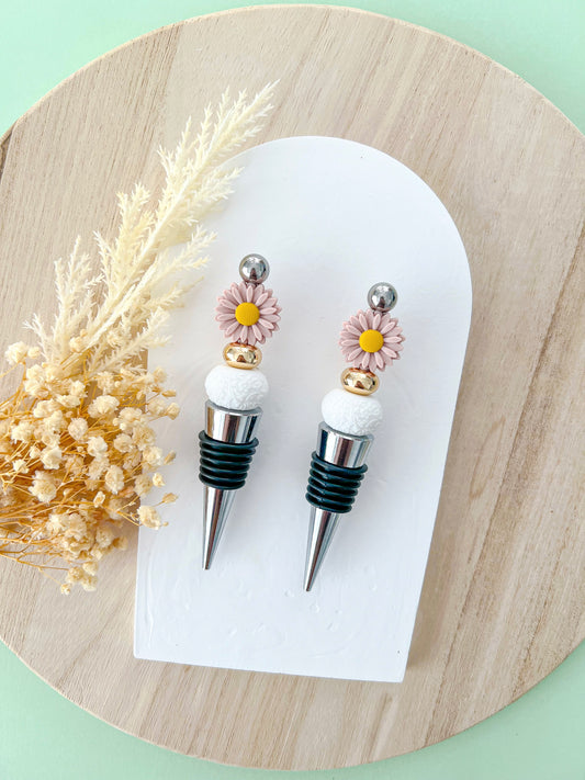 Daisy Nude Wine Stopper