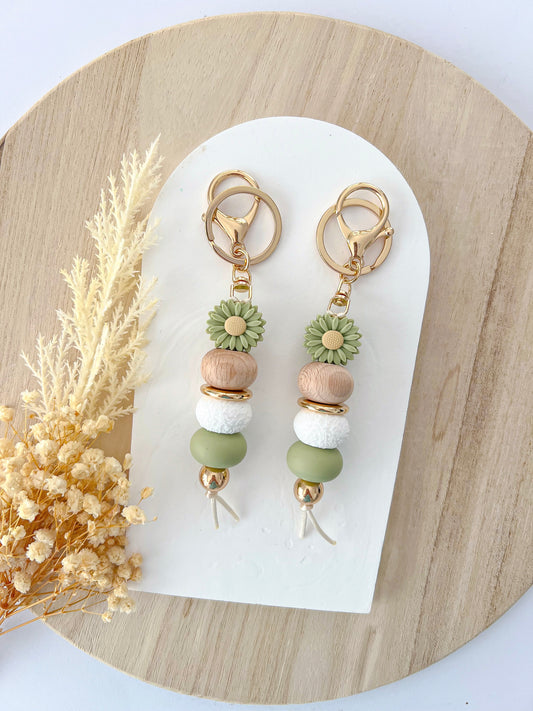 Daisy Sage keychain