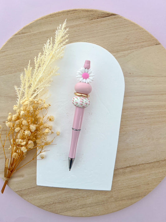 Luxe Spring Daisy Pink Harmony Blossom Pen