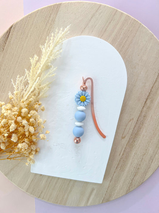 Daisy Blue Bookmark