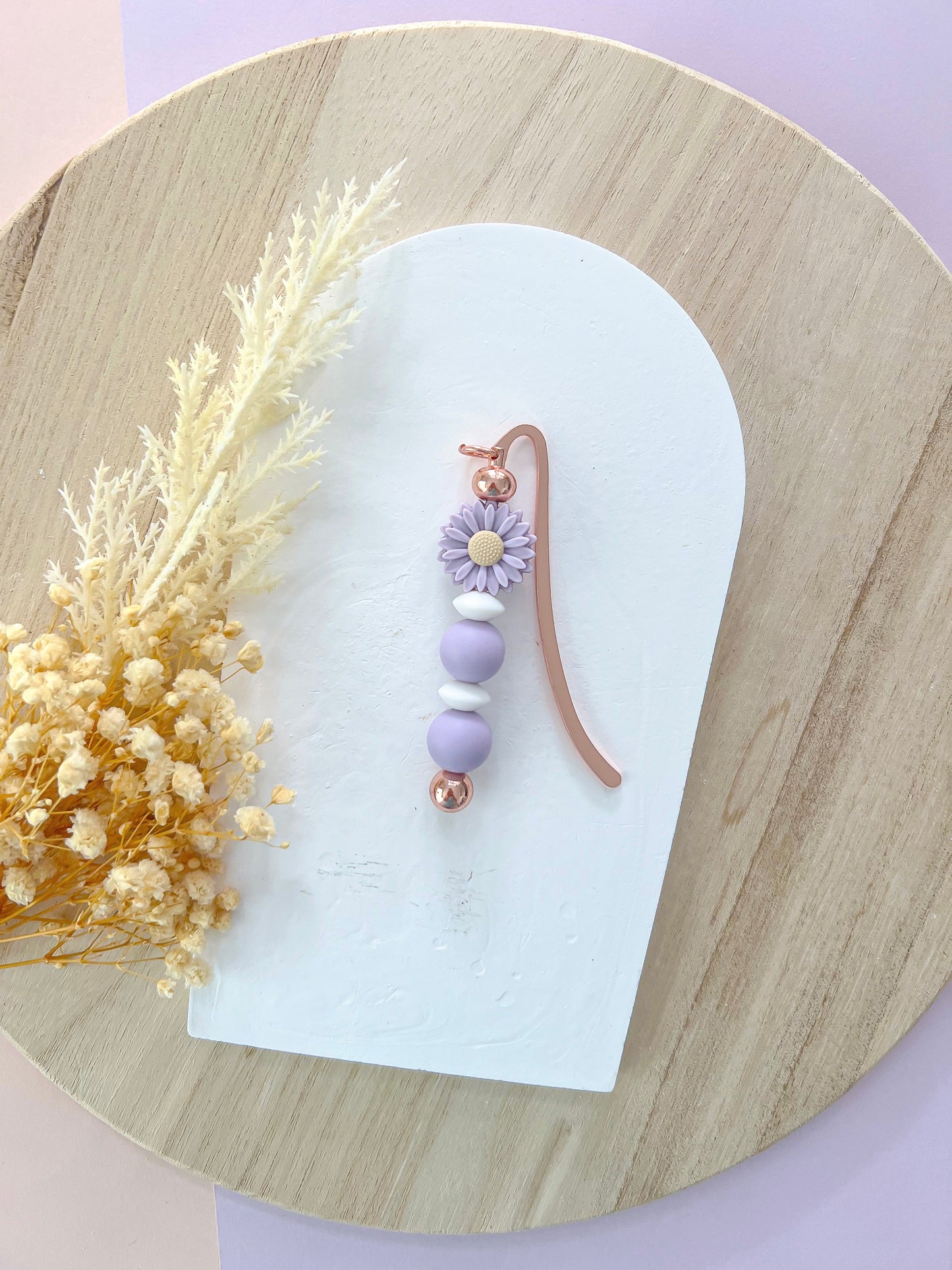 Daisy Lilac Bookmark