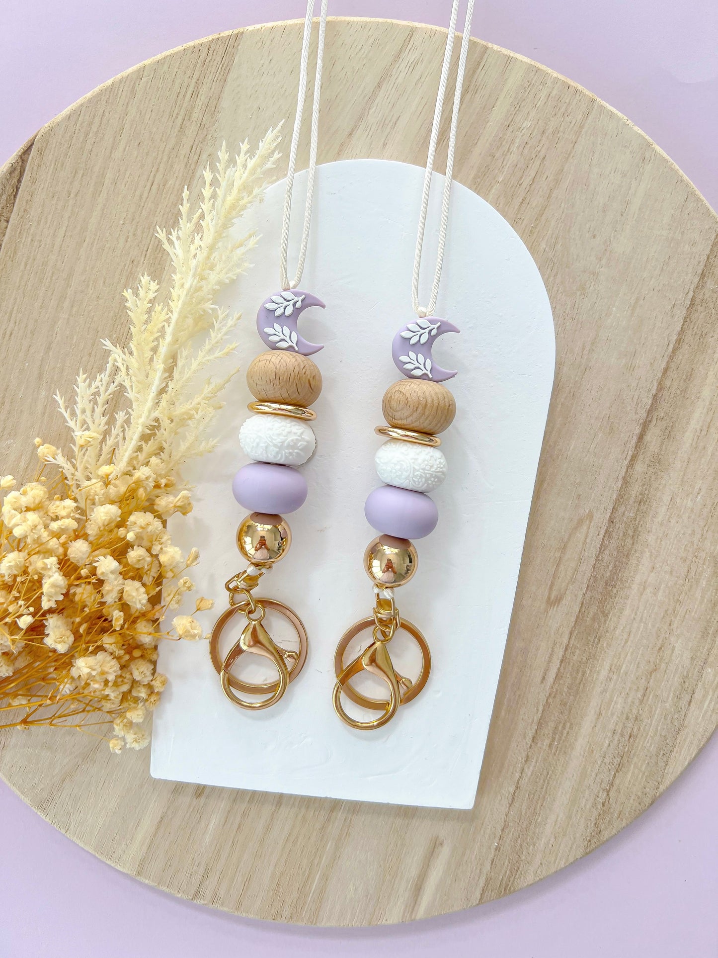 Moon Lilac Lanyard