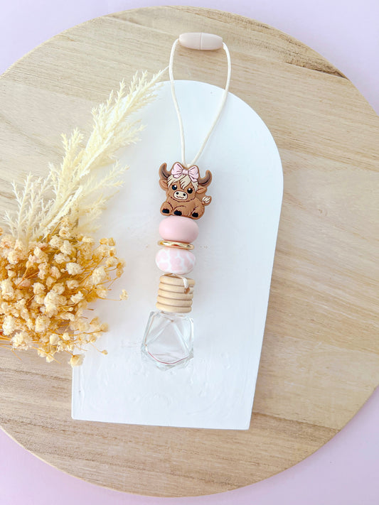 Highland Cow (Millie) Glass Diffuser
