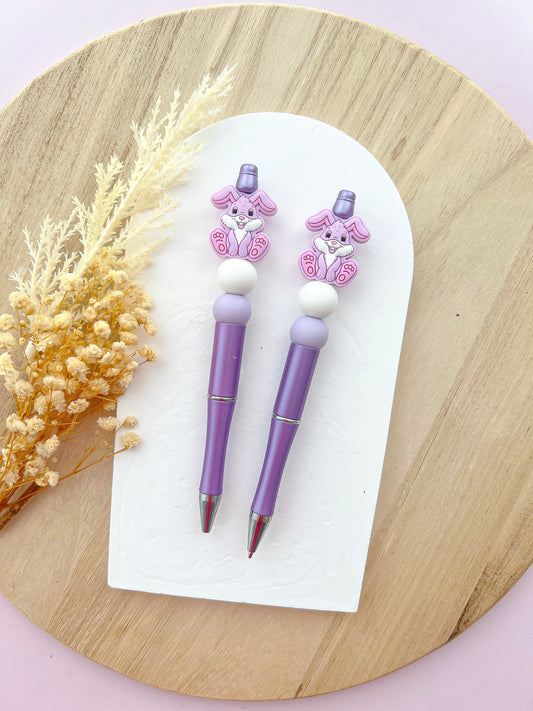 Lilac Bunny Pen